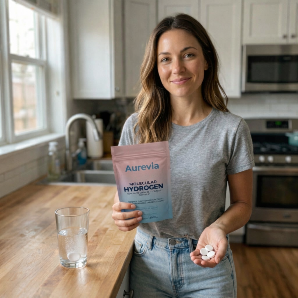 Aurevia Hydrogen Tablets – Daily Hydration Boost