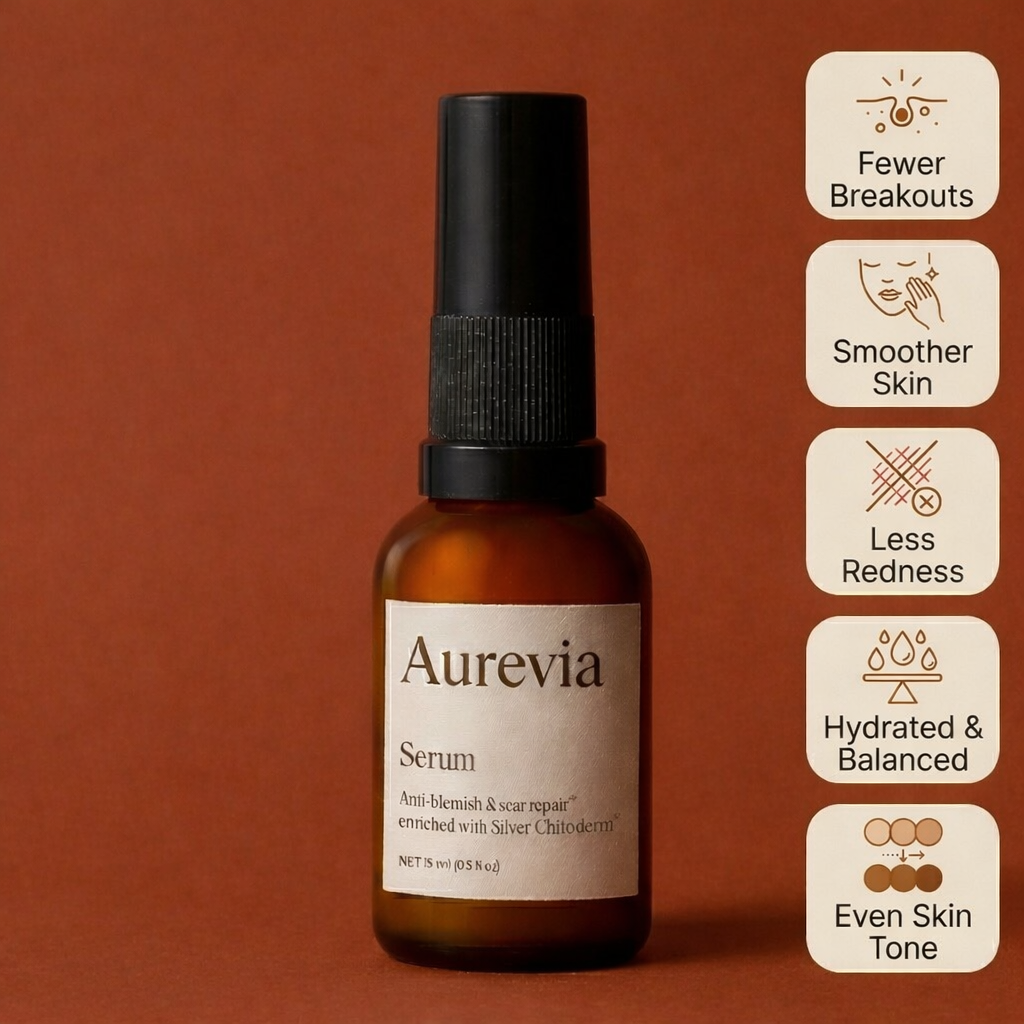 Aurevia Anti-Blemish Serum – Clear Skin, Fewer Breakouts & Hydrated Glow